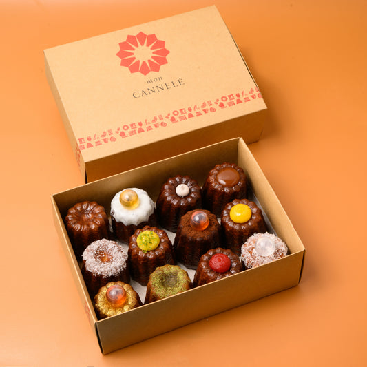 Box of 12 big Cannelés